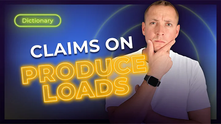 **Claims on produce loads** For freight brokers!