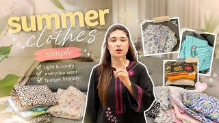 Summer Clothes - Raj ke simple + Comfortable!!