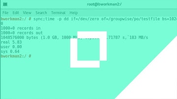 #HowTo Check for Disk Performance on a GroupWise Server