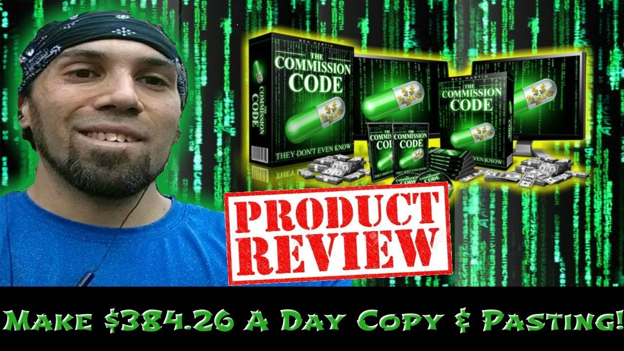 Commission Code Review | Make $384 24 Daily Copy & Pasting? (Mega Bonus Package Included)