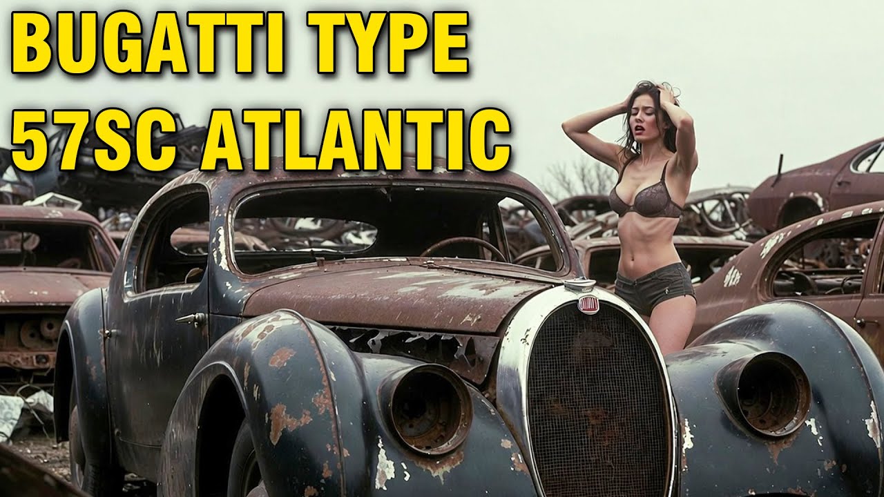 ASMR Car Restoration! Complete restoration of the Bugatti Type 57SC Atlantic to Concours standards