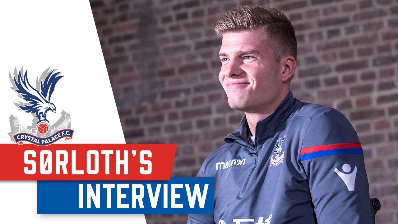 NEW NUMBER 9! Alexander Sørloth's first Interview at Crystal Palace FC