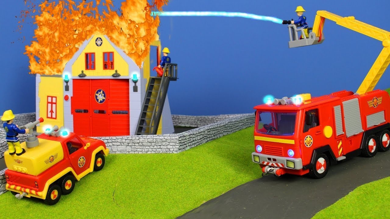 ⁣Une histoire de sauvetage de pompier enfants