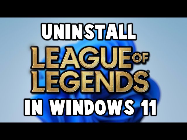 How to uninstall League of Legends on Mac & PC - Dexerto