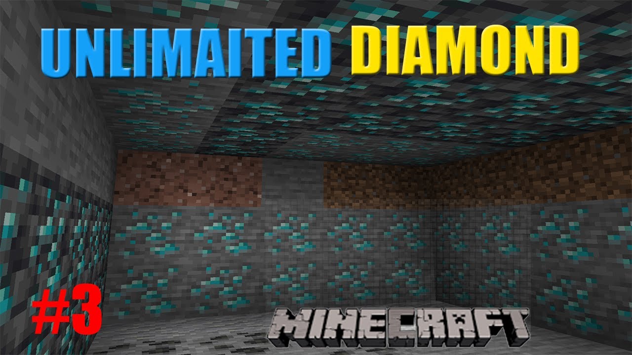I FOUND UNLIMITED DIAMOND!! [ MINECRAFT GAMEPLAY #3 ] - YouTube