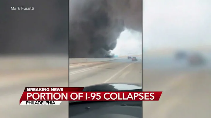 Portion of I-95 to be closed for 'months' after fire, collapse in Philadelphia: Officials