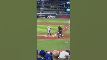 When Aaron Judge is at bat in Toronto #torontobluejays