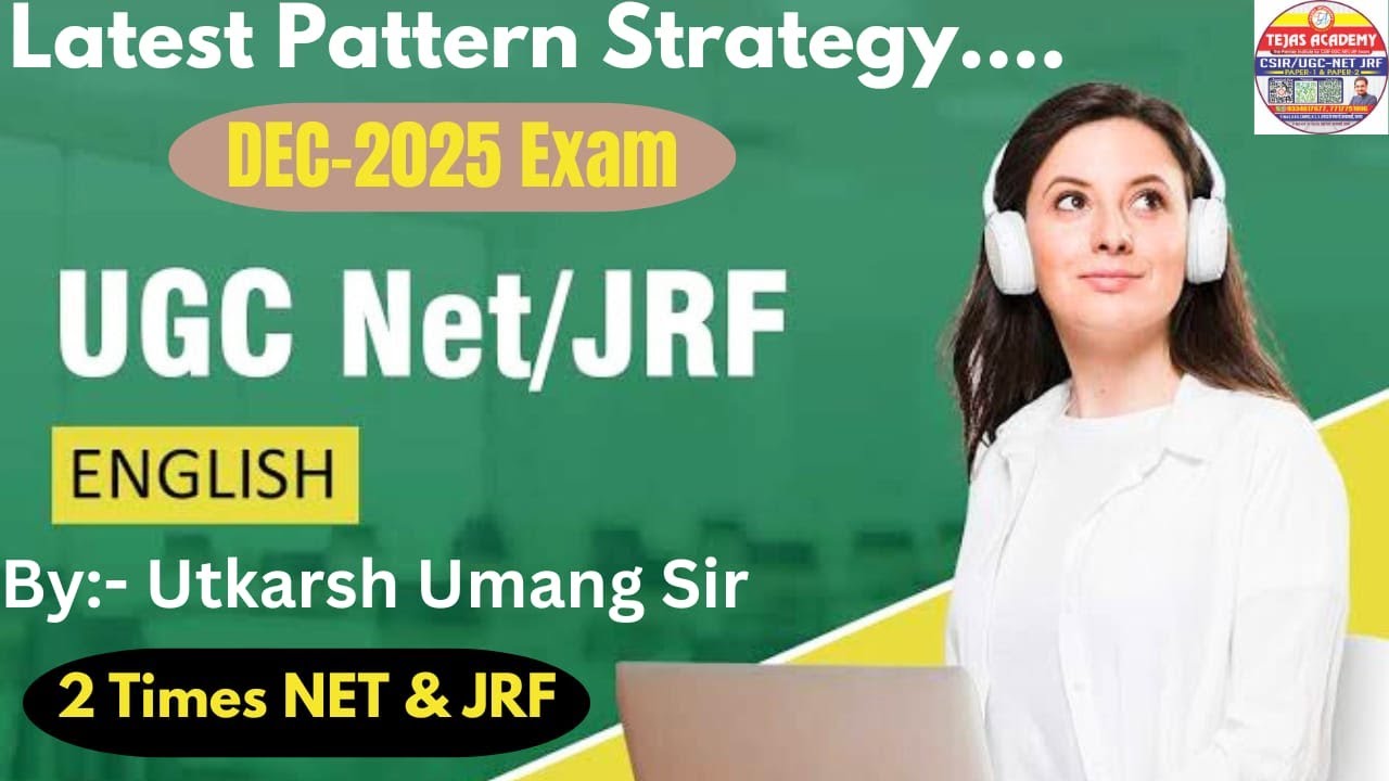 #ENGLISH_LITERATURE LATEST PATTERN STRATEGY || UGC NET JRF EXAM DEC ...