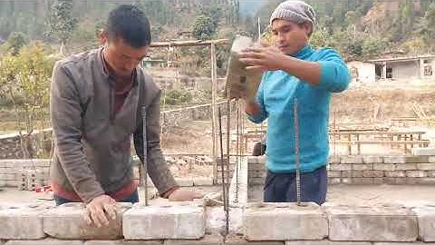 Mason Training on CSEB Interlocking bricks at Jajarkot #interlockbricks #mason #jajarkot #nepal