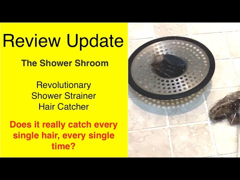 Review Update The ShowerShroom SHSULT755 Shower Hair Catcher Drain  Protector, Stainless Steel 