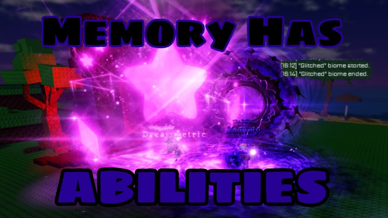 Memory FINALLY Has Abilities!!!! [Sol's RNG] GLITCH BIOME! - YouTube
