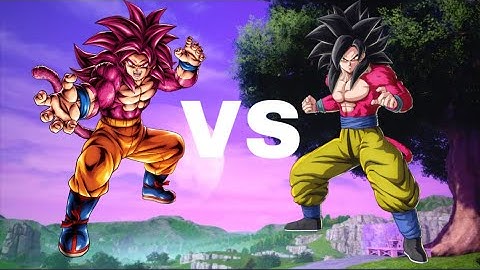 SSJ4 Goku DAIMA VS SSJ4 GT Goku - DRAGON BALL: Sparking! ZERO