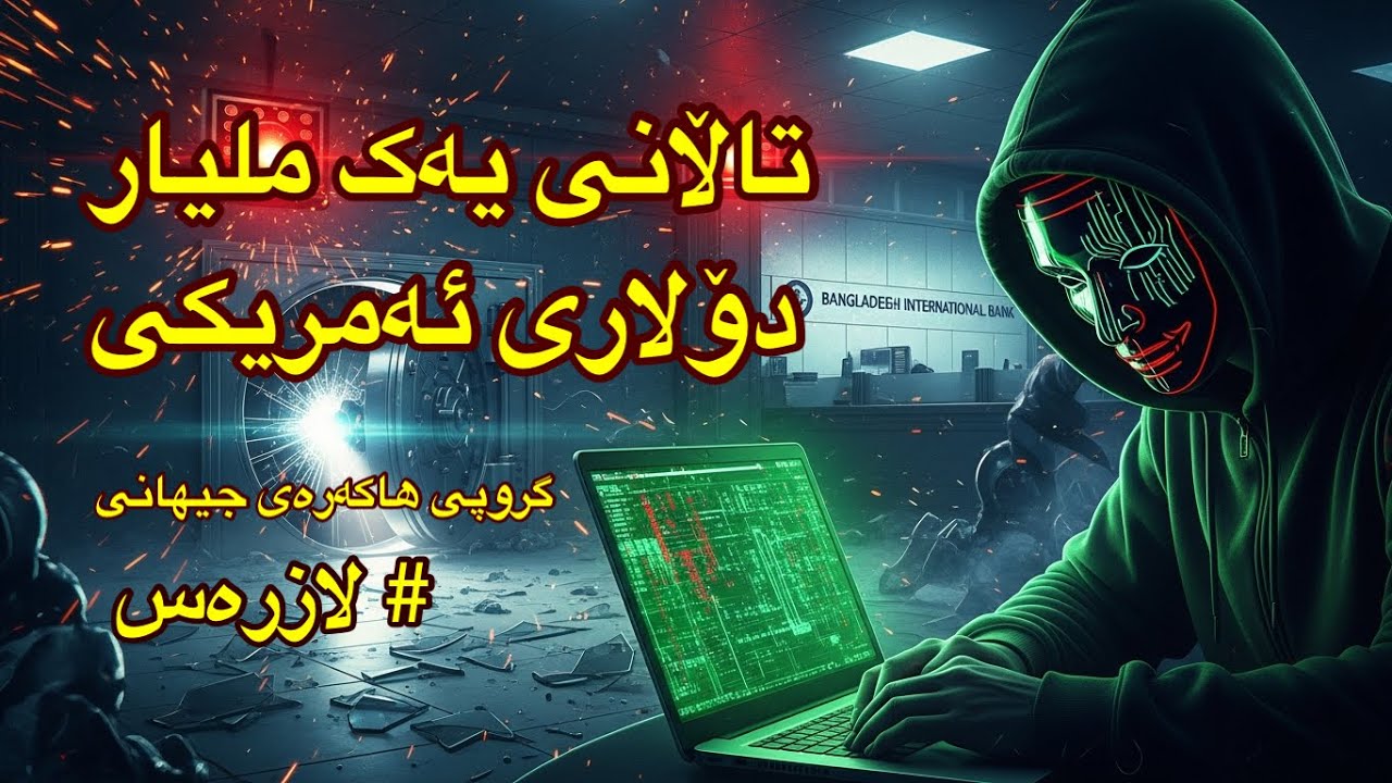 هاک کردنی بانکی ناوەندی .. هەوڵدان بۆ دزینی یەک ملیار دۆلاری ئەمریکی / LAZARUS HACKERS