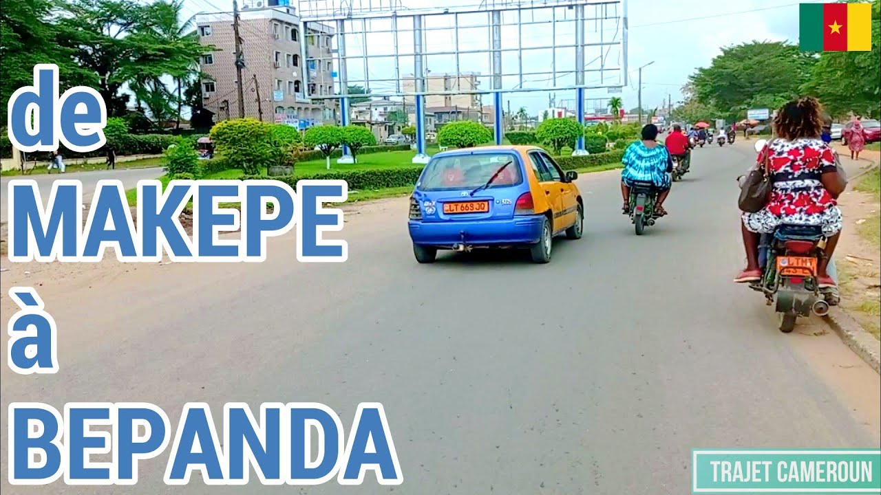 (Douala - Cameroun) De Makepe à Bépanda - Trajet Cameroun
