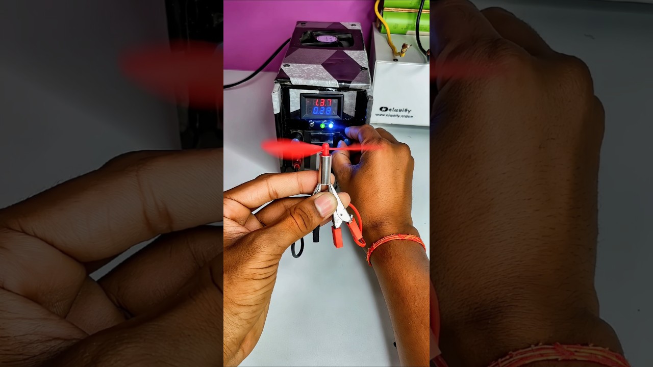 Mini Drone Motor Ka Extreme Voltage Test 😱🔥 Jal Gayi?
