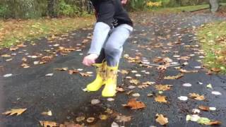 Keaton Slo-mo puddle jump