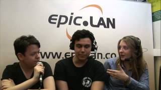 Interview with Aerox at Epic.NINE after Upper Bracket Semi Final