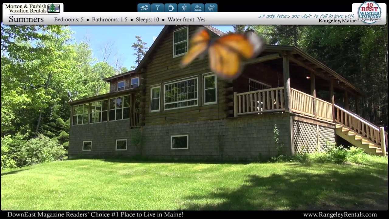 Vacation Rental in Rangeley, Maine Summers YouTube