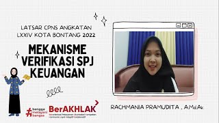 MEKANISME VERIFIKASI SURAT PERTANGGUNGJAWABAN KEUANGAN