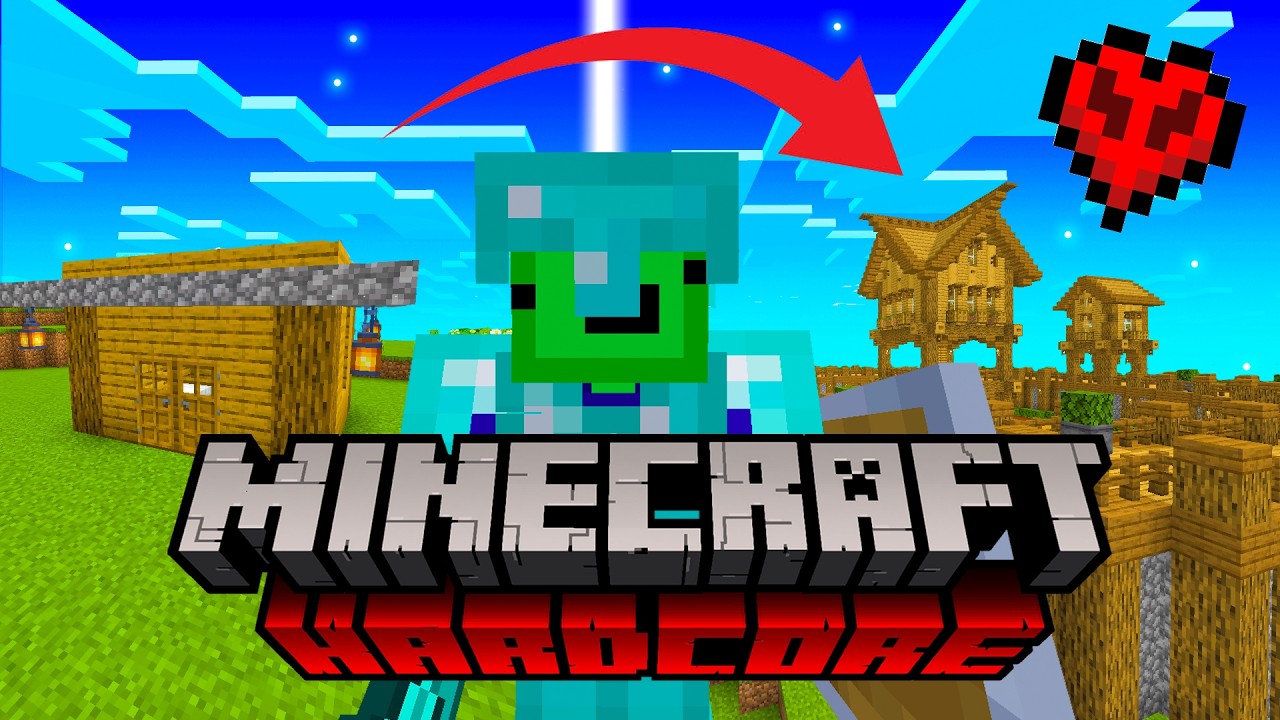 Building My DREAM House In Minecraft Hardcore! - YouTube