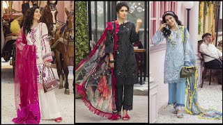 Ayezakhan Mushq's luxury Lawn 2021//Mushq Lawn collection 2021#Ayezakhan