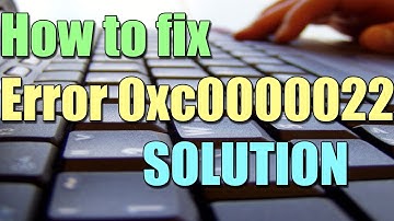 Fix Error 0xc0000022 in Windows 11/10/8 I SOLUTION 2025