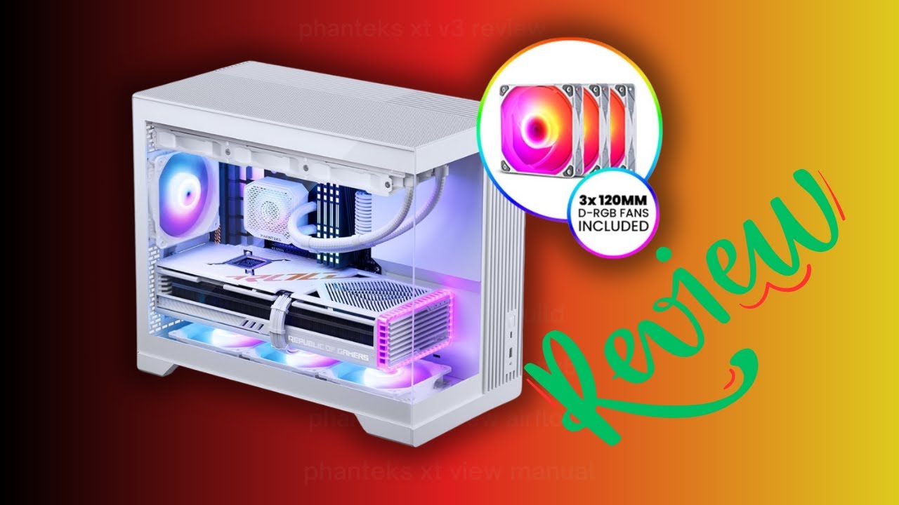 AFFORDABLE AIO & iCue Alternative! - Phanteks xt v3 review - YouTube
