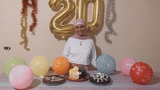 عملت عيد ميلادي في الحجر المزلي - تميت 20 سنة | أشرقت أحمد