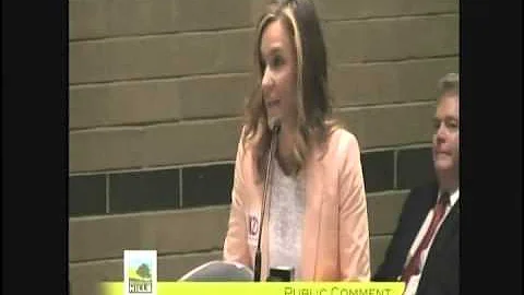 Kristin Kennedy at 8/11/14 Rochester Hills City Co...