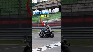Alex Rins with his M1 V4