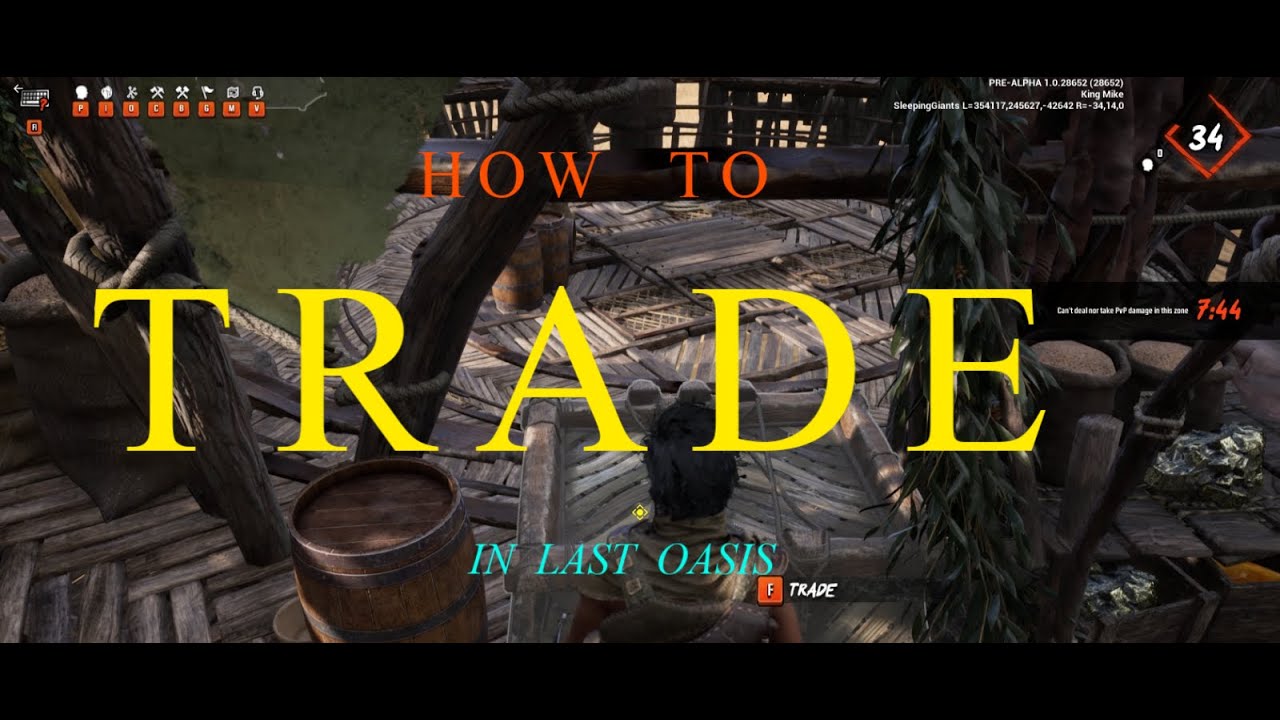 Last Oasis How to use the Trading Station
