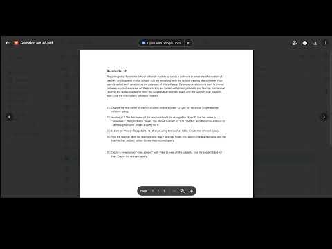 Task 48 | DBMS | First Year