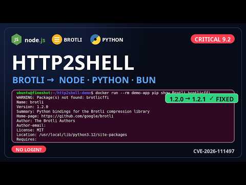 HTTP2Shell: The Brotli Vulnerability Now Impacts Python and Envoy
