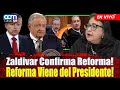 🔴ZALDIVAR DEJA CLARO, NO SE MUEVE NI UNA COMA A REFORMA AL PODER JUDICIAL!