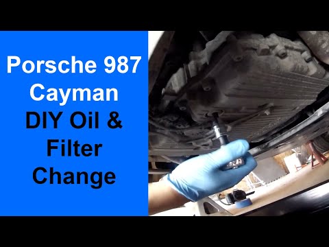 How To Change the Oil and Oil Filter On My 2010 987 Porsche Cayman