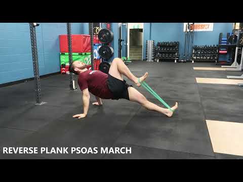 Reverse Plank Psoas March
