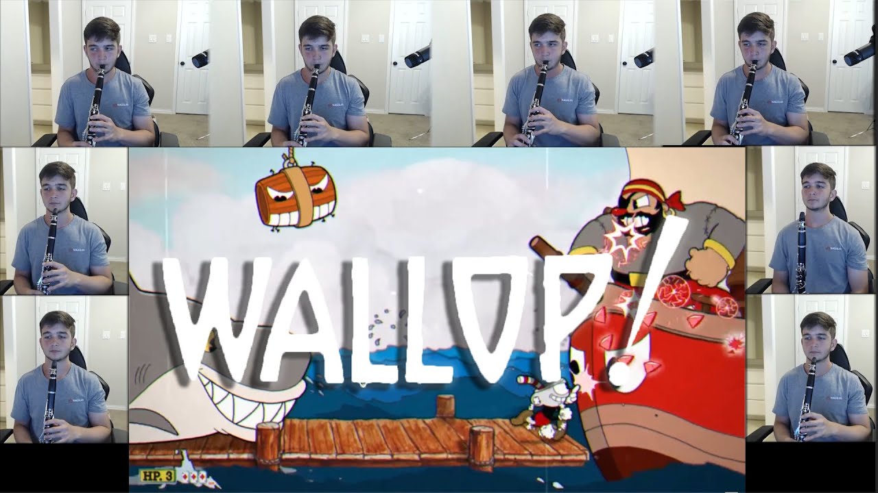 Shootin n' Lootin, but it's on clarinet - Cuphead Cover