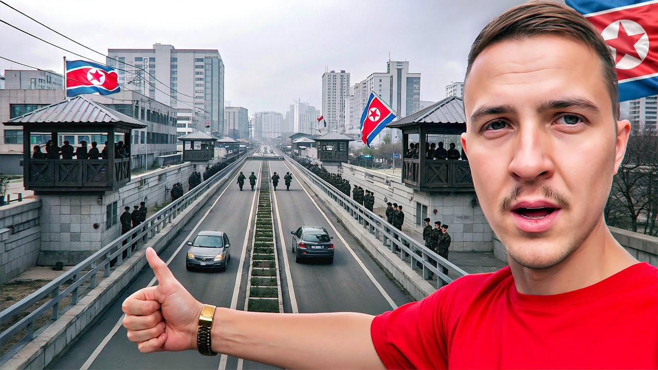 I Hitchhiked the NORTH KOREA Border 🇰🇵 (Don't Do it)