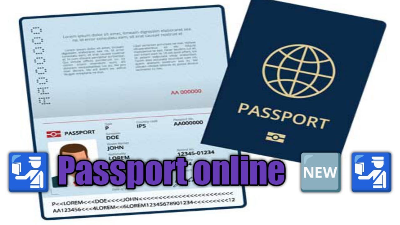 apply for a passport online ll apply new passport online ll how to fill