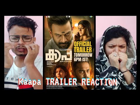 Kaapa Official Trailer Reaction | Prithiviraj Sukumaran | Aparna Balamurali | Asif Ali