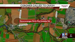 Coroner called to crash in Ephrata Township