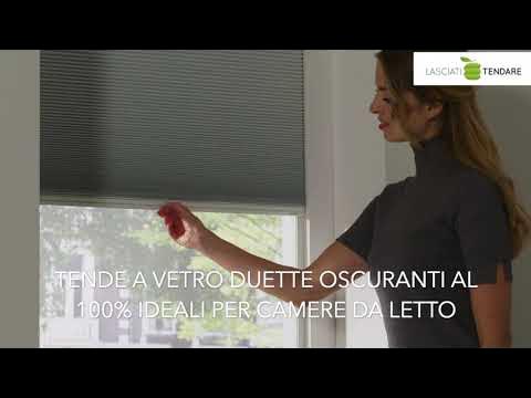 TENDE A VETRO OSCURANTI PER CAMERE DA LETTO by lasciatitendare.it