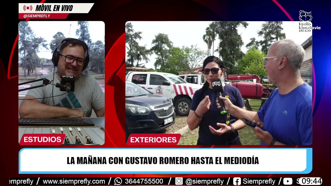 🔴𝗠𝗢́𝗩𝗜𝗟 𝗘𝗡 𝗩𝗜𝗩𝗢┃Selene Gómez - Jefe del cuerpo activo de Bomberos Voluntarios