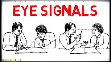 Basic Eye Signals In Body Language | Body Language | Animated