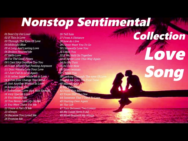 Nonstop Cruisin Sentimental Romantic Love Song Collection HD class=