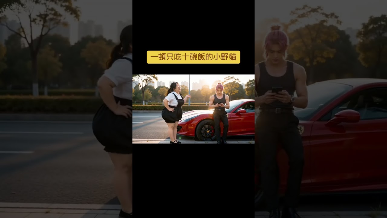 轉發給你單身的兄弟，他的小野貓在家等他哦😯#搞笑 #胖妹 #aianimation #ai短劇 #fyp  #funnyai #comedyshorts #搞笑短片