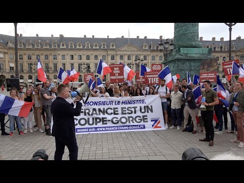 Rassemblement Génération Z devant le Min. de la justice : 