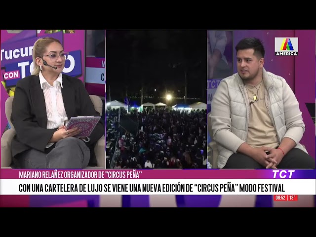 Una cartelera de lujo para la nueva edición de "Circus peña"