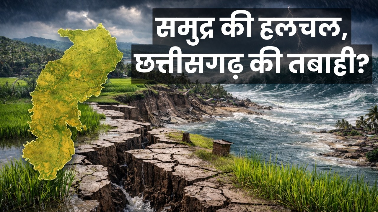 समुद्र नहीं, फिर भी खतरे में छत्तीसगढ़ !