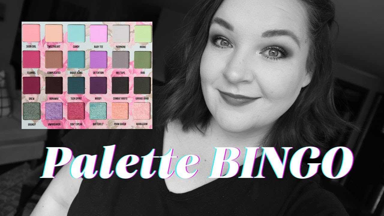 500 subscriber palette bingo!!